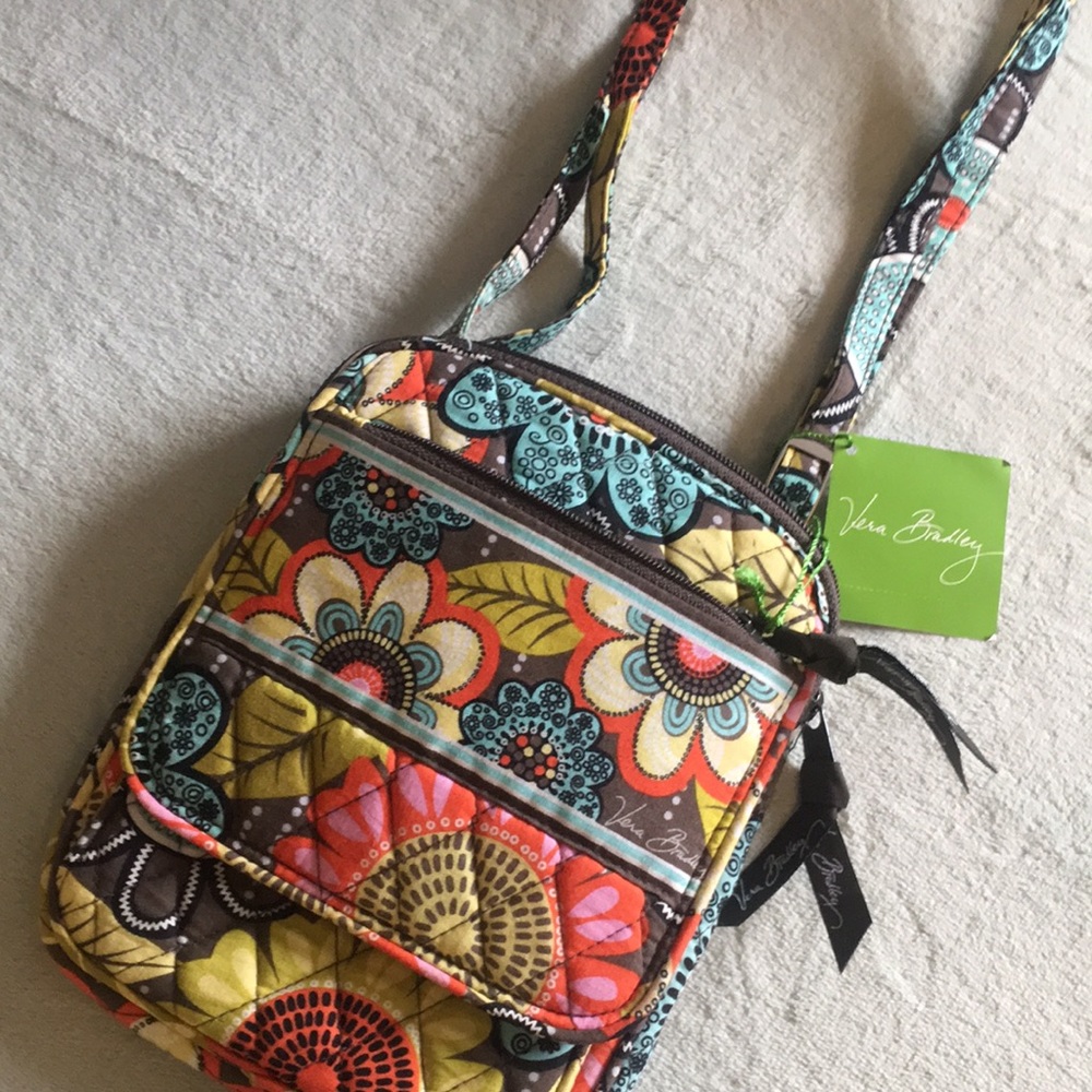 NWT Vera Bradley Mini Hipster Flower Shower Bag